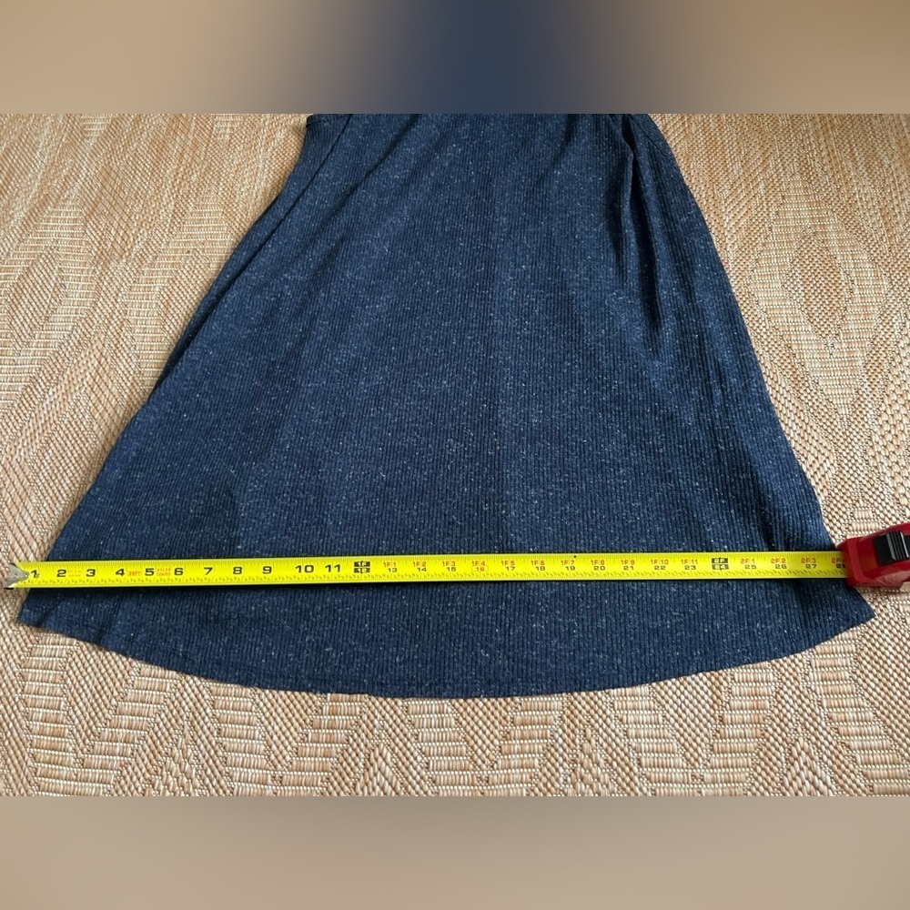 Urban Outfitters BDG Dark Blue Sleeveless Dress,High Neck,Size Large - Picture 3 of 9